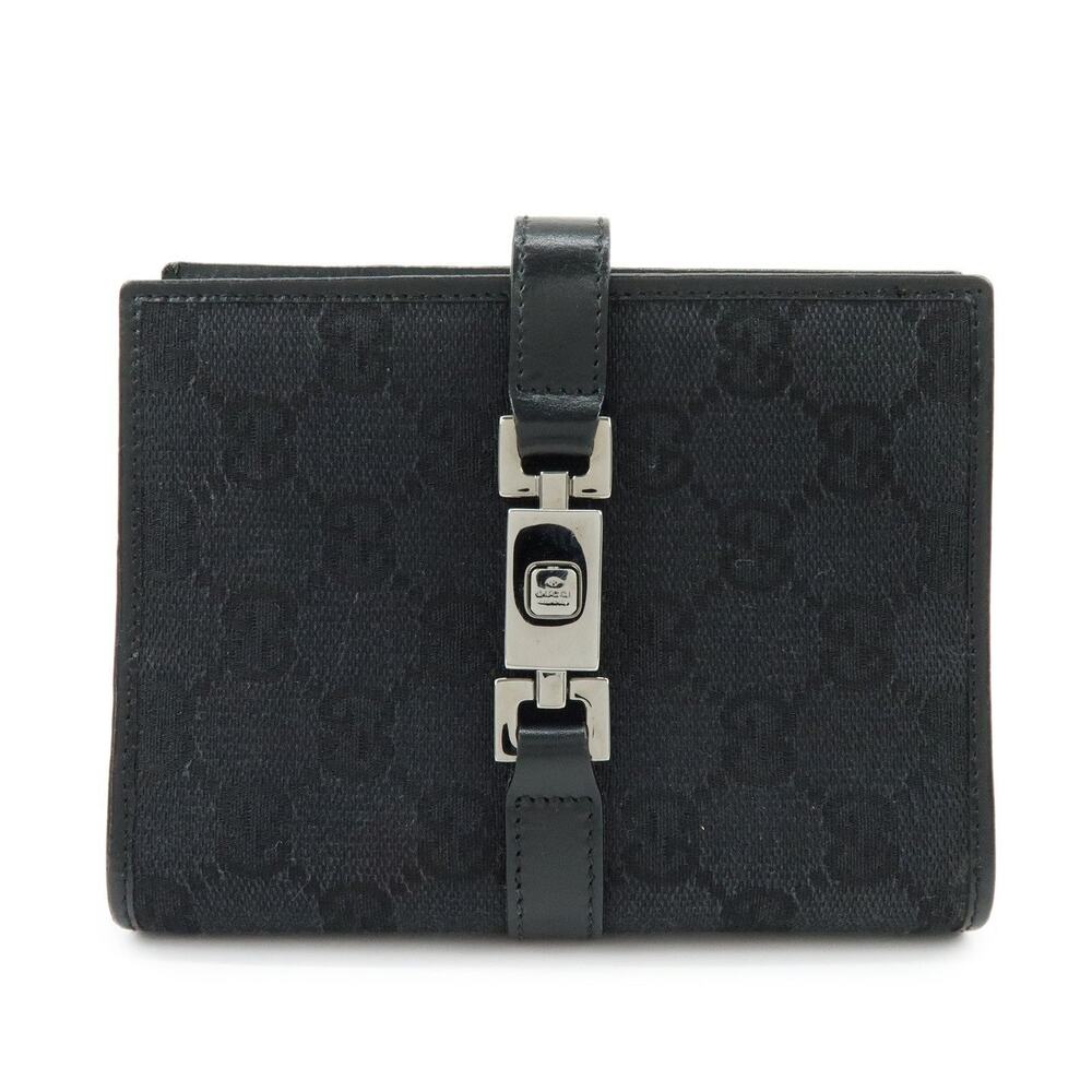 Gucci Jackie GG Canvas Agenda Planner Cover Black Notebook
